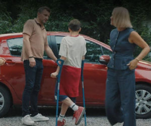 M jak miłość odc. 1899. Franek (Jarosław Śmigielski), Dorota (Iwona Rejzner), Aneta (Ilona Janyst), Bartek (Arkadiusz Smoleński)