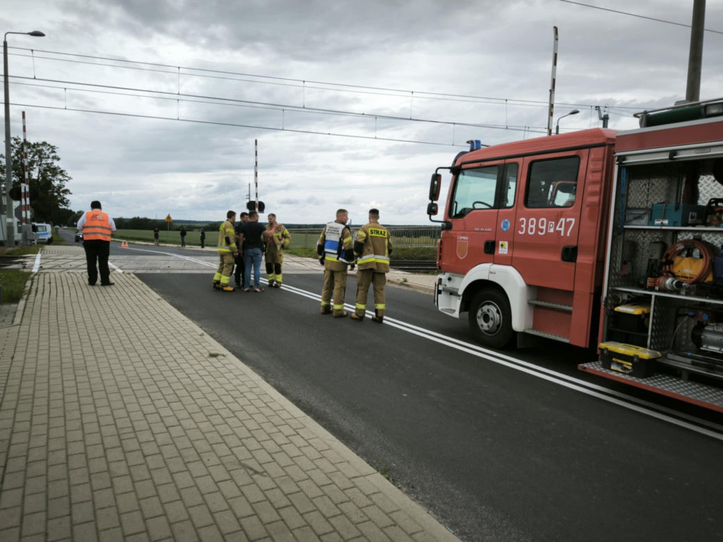 Śmiertelny wypadek na torach w Górce Duchownej