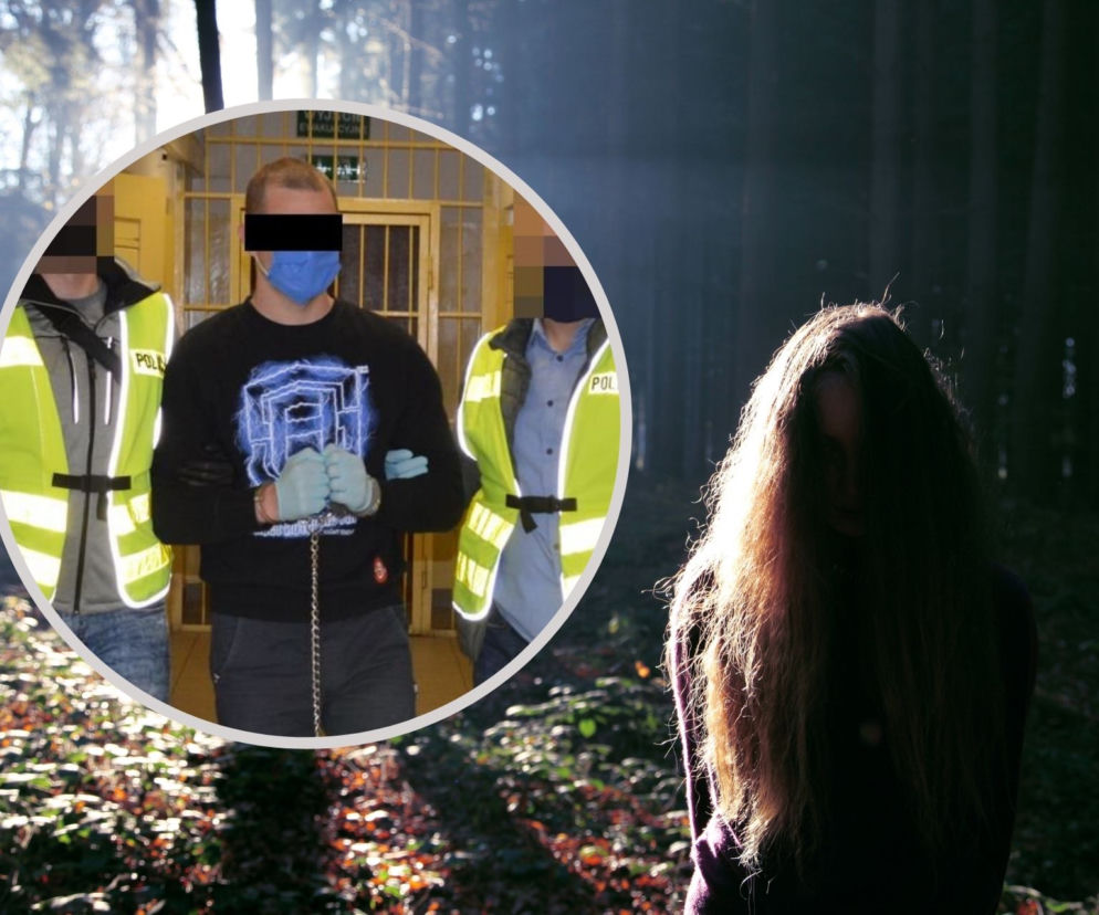 ZBRODNIA w lesie pod Chełmem. BIŁ i GWAŁCIŁ 18-latkę na oczach swojej matki?!