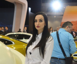 Hostessy na targach Poznań Motor Show 2018