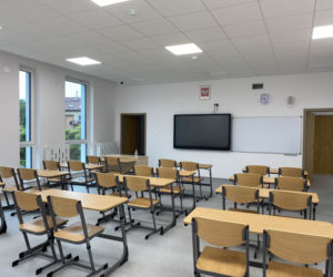 Sala lekcyjna w SP nr 14. 