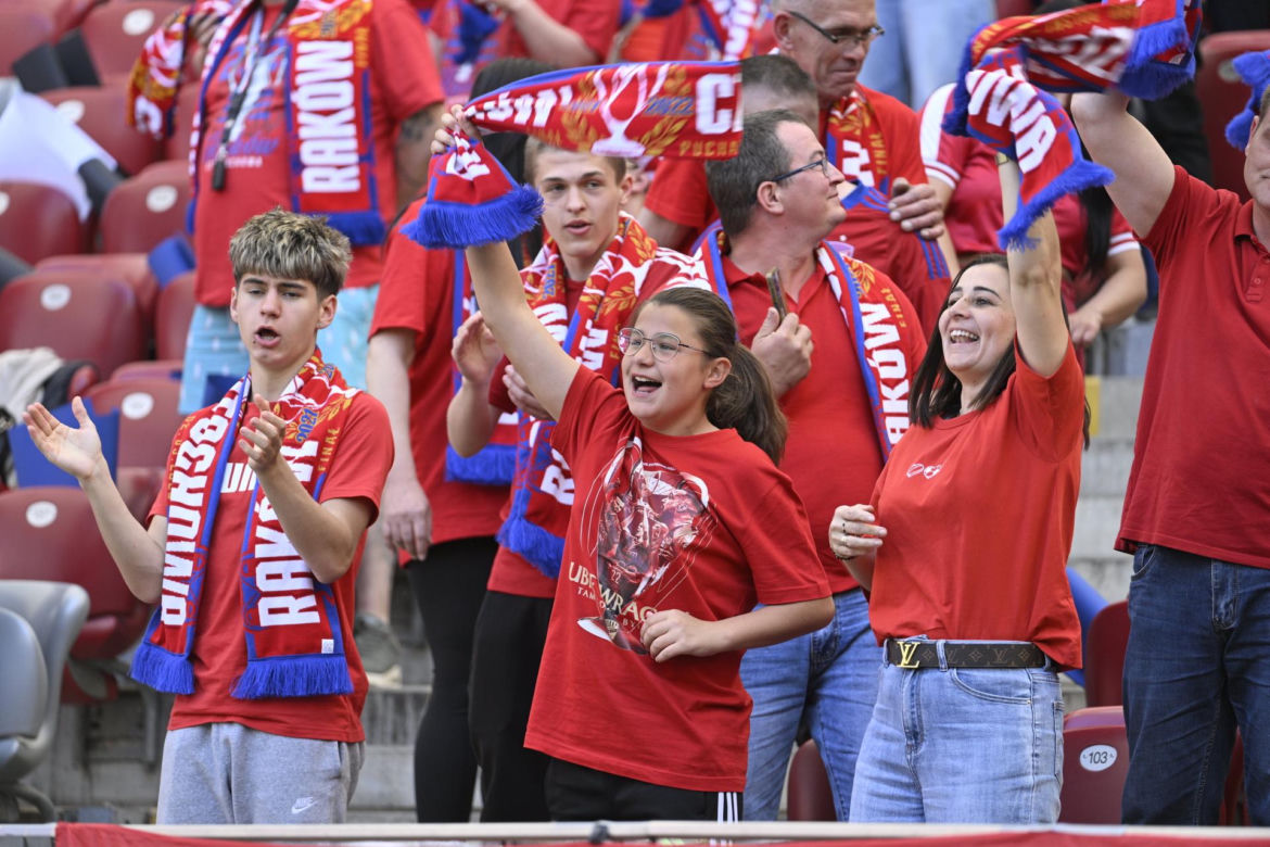Puchar Polski pomiędzy Górnikiem Zabrze i Rakowem Częstochowa na PGE Narodowym w Warszawie