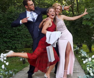 Jerzy Janowicz, Marta Domachowska i Alicja Rosolska