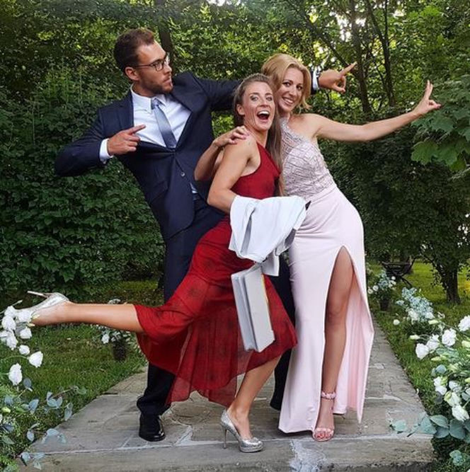 Jerzy Janowicz, Marta Domachowska i Alicja Rosolska