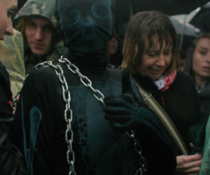 CZARNY PROTEST W WARSZAWIE.