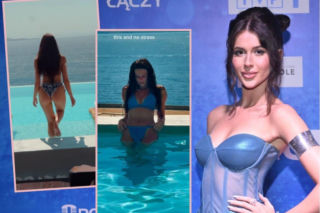 Odziana w kuse bikini Roxie Węgiel wygrzewa się w słonecznej Grecji. Takie luksusy sporo kosztują!