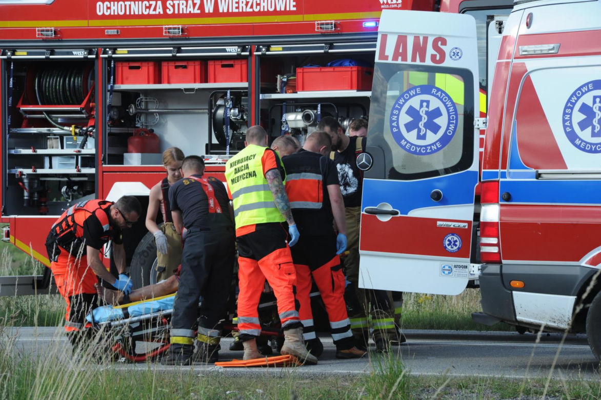 Tragiczny wypadek w Wierzchowie