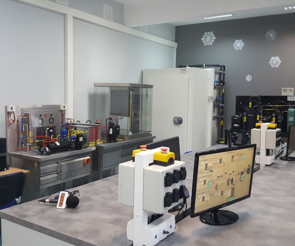 Nowoczesne pracownie w bydgoskim technikum