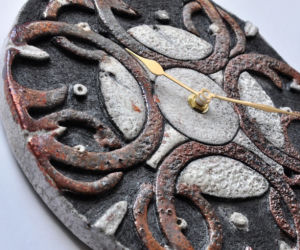 zegary ceramiczne własnoręcznie wykonane zdjecie nr 2
