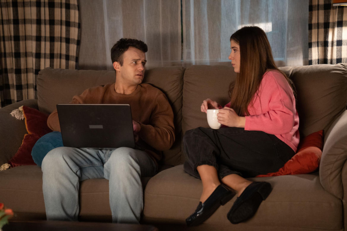 Barwy szczęścia odc. 3220. Agata (Natalia Zambrzycka), Ignacy (Olaf Staszkiewicz)