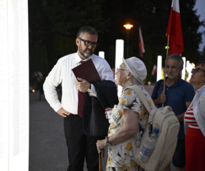 Uroczystości ku czci ofiar Rzezi Woli na Cmentarzu Powstańców Warszawy