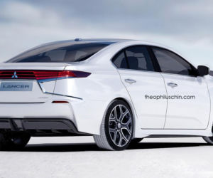 Mitsubishi Lancer 2015 od niezależnego projektanta