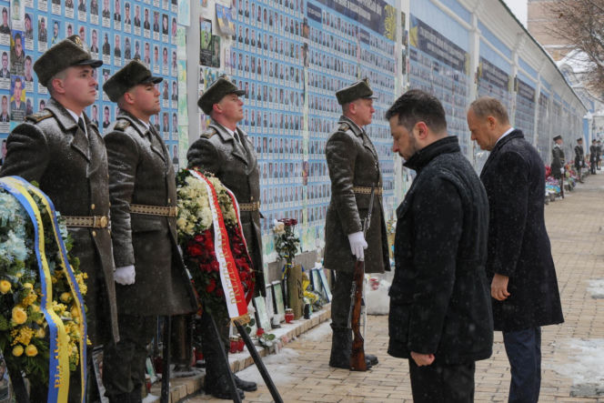 Premier Donald Tusk rozpoczął wizytę w Kijowie. Spotkał się z prezydentem Wołodymyrem Zełenskim