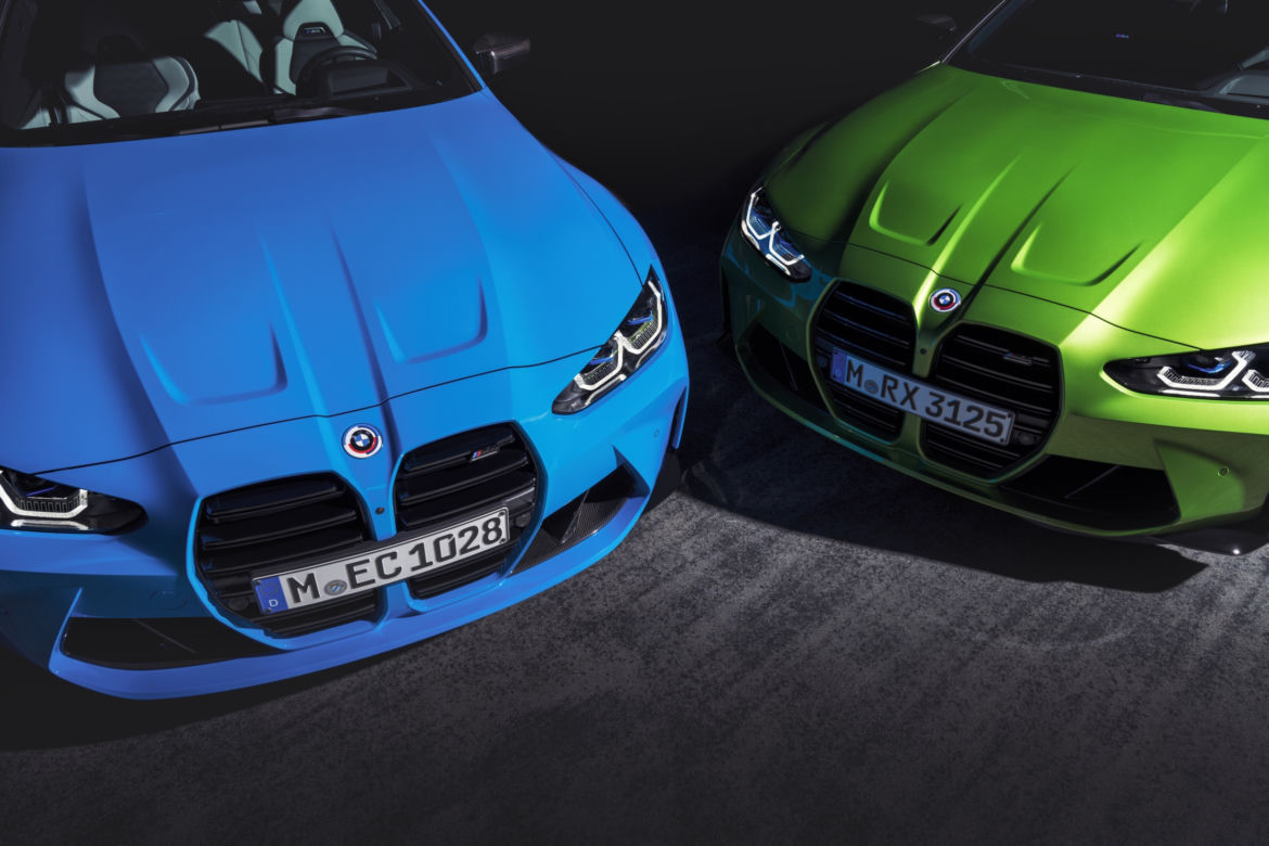 Klasyczne logo BMW z okazji 50-lecia istnienia BMW M GmbH
