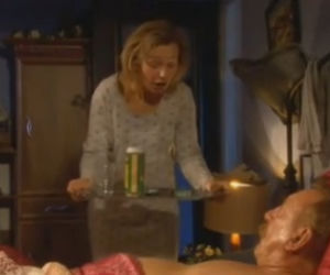 RANCZO 7 sezon odc. 85. Solejukowa (Katarzyna Żak), Solejuk (Sylwester Maciejewski)
