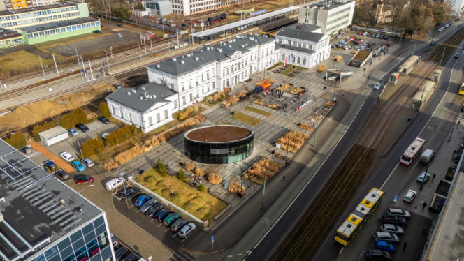 Przebudowa linii kolejowej E65 w Sosnowcu, remonty wiaduktów, dworca, peronów