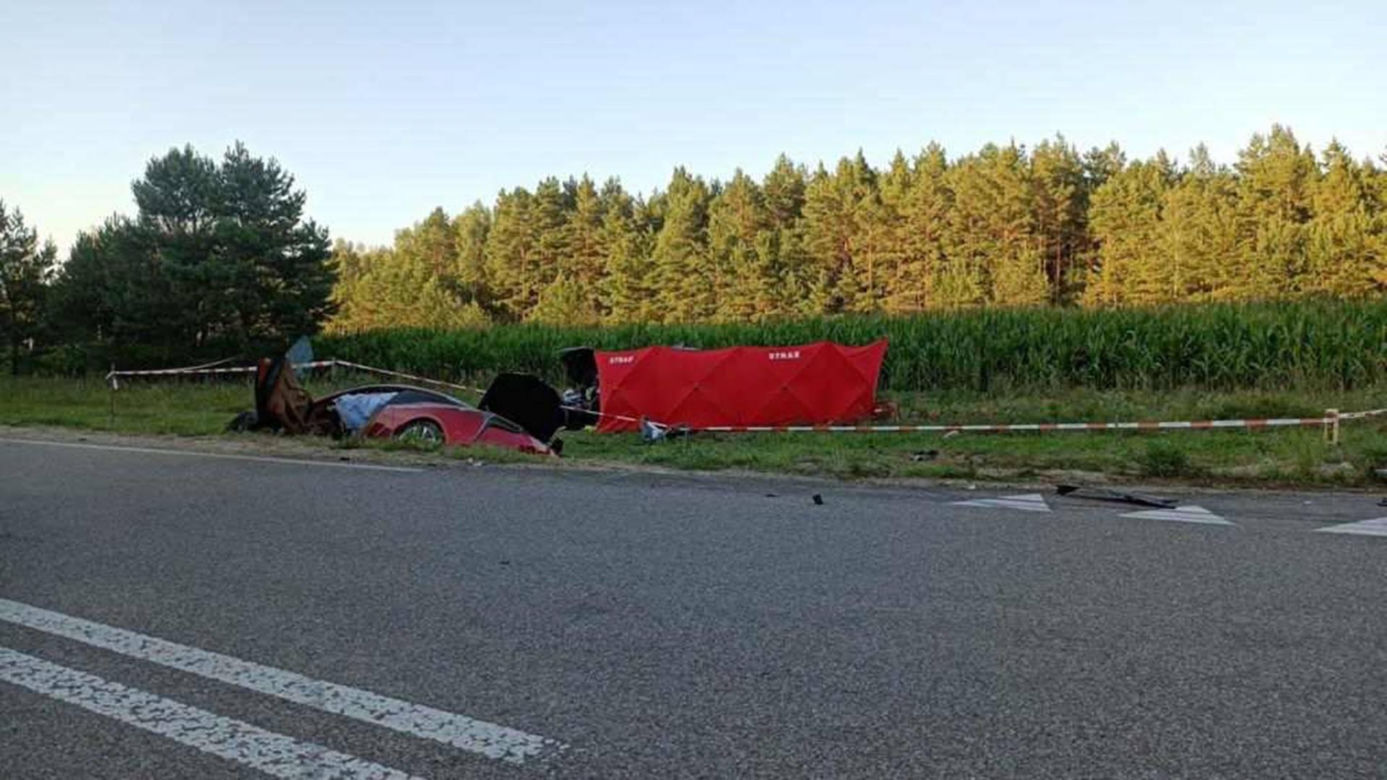 Wypadek w miejscowości Słomianka - cztery osoby nie żyją