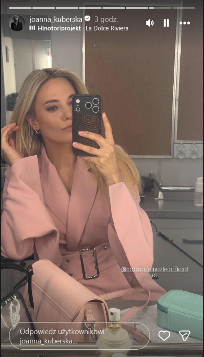Na dobre i na złe nowy sezon na planie. Dorota Dobry (Joanna Kuberska)