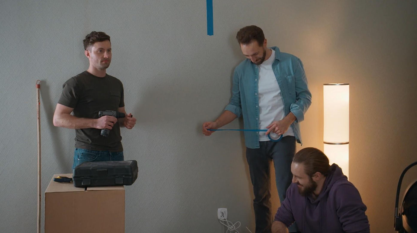 Na sygnale odc. 692. Romek (Izydor Łobacz), Alek (Adam Turczyk), Piotr (Dariusz Wieteska)