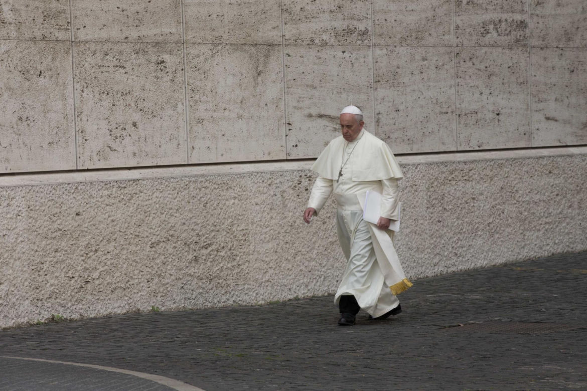 Papież Franciszek.