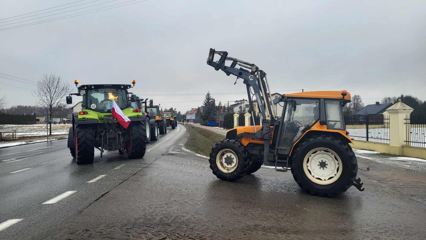 Rolniczy protest przeciwko inportowi z boża z Ukrainy i restrykcjom Europejskiego Zielonego Ładu 