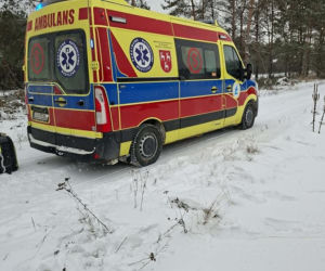 Wypadek na terenie gminy Adamów