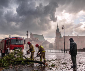 Front burzowy nad Polską. Tysiące interwencji strażaków