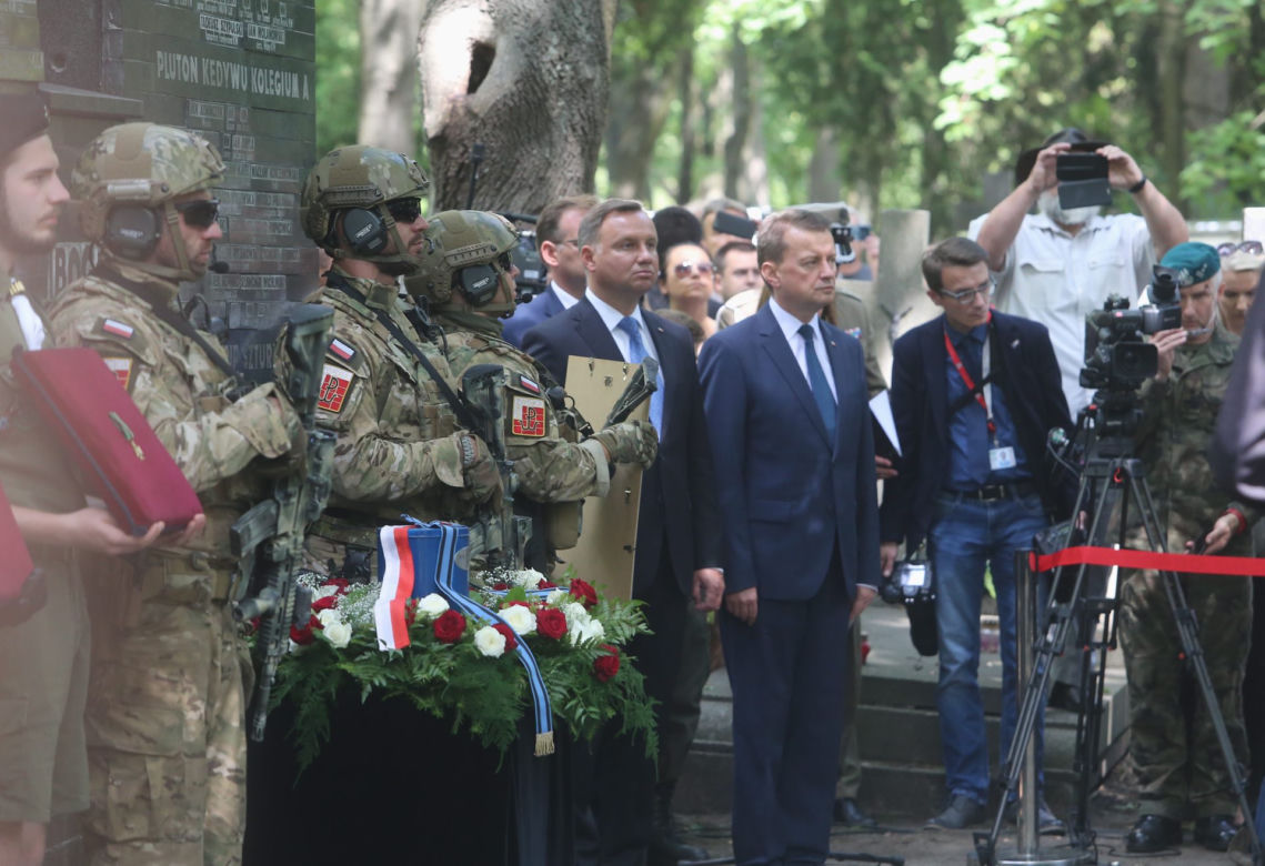 Dowódca "Zośki" pochowany po raz drugi
