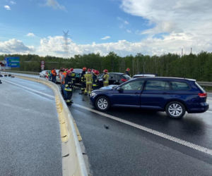GIGANTYCZNY korek na A4! Karambol na granicy Katowic i Mysłowic!