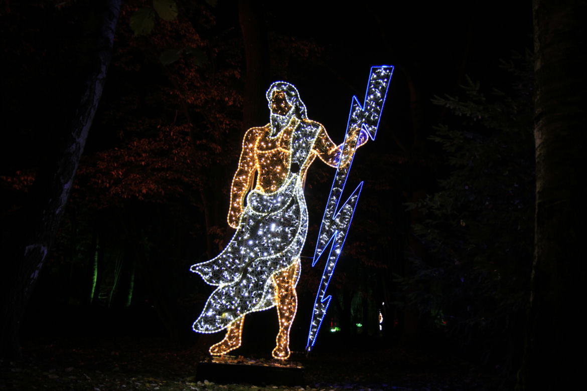 Park iluminacji „Tajemniczy Ogród” w Lublinie