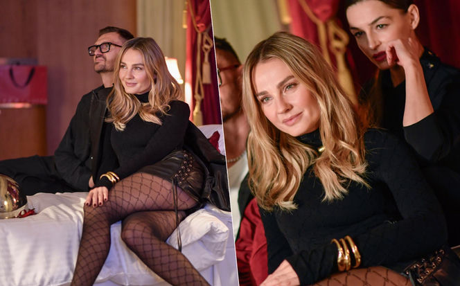 Małgorzata Socha u Macieja Zienia