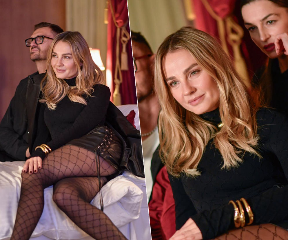 Małgorzata Socha u Macieja Zienia