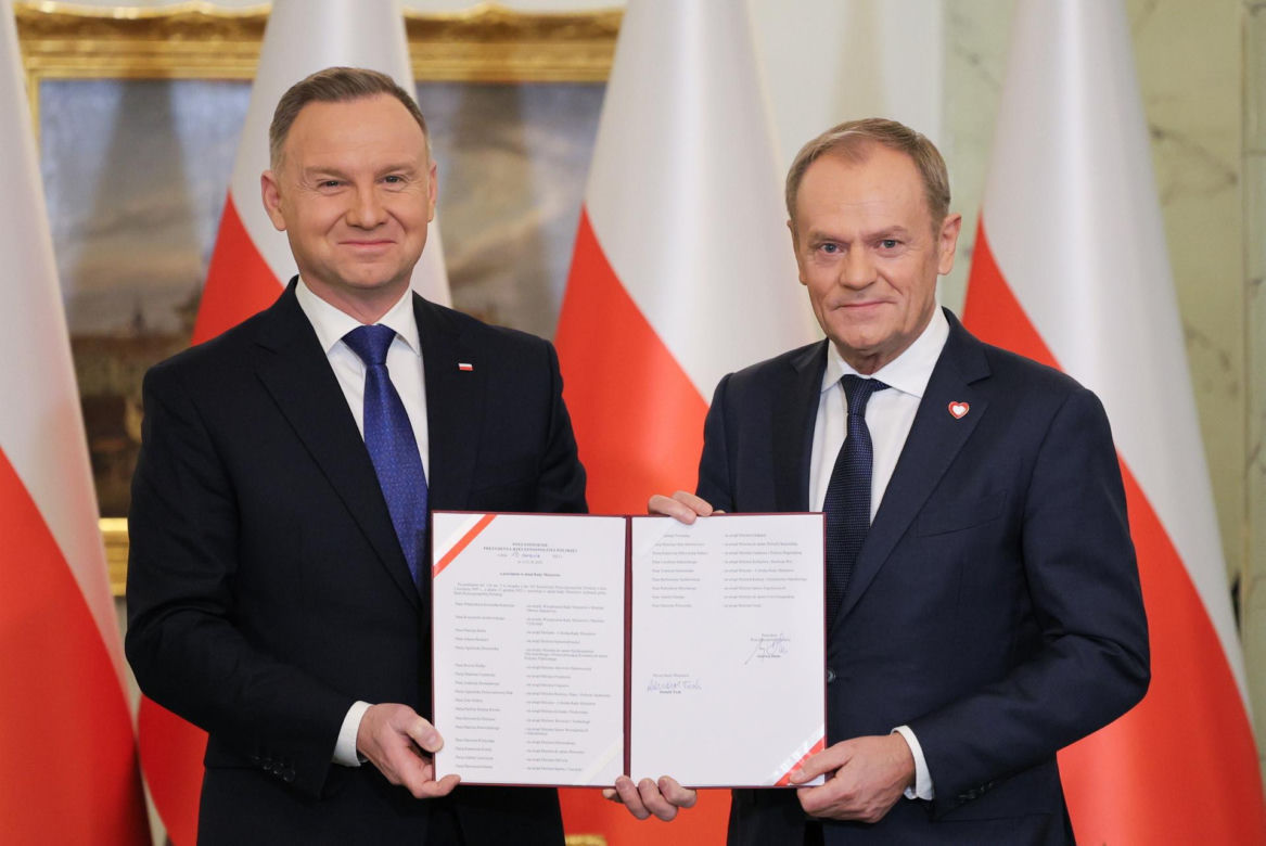 Zaprzysiężenie rządu Donalda Tuska 13.12.2023 