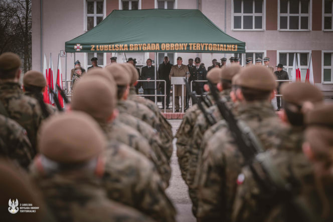 Nowi terytorialsi złożyli wojskową przysięgę