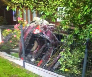Olszyc Szlachecki: Audi wypadło z drogi, nie żyje 19-latek. 