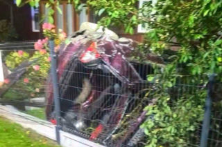 Tragedia w Olszycu Szlacheckim. Audi wypadło z trasy, nie żyje 19-latek!