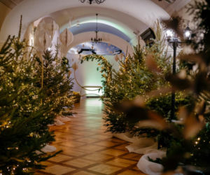 Zamek Książ w świątecznej odsłonie