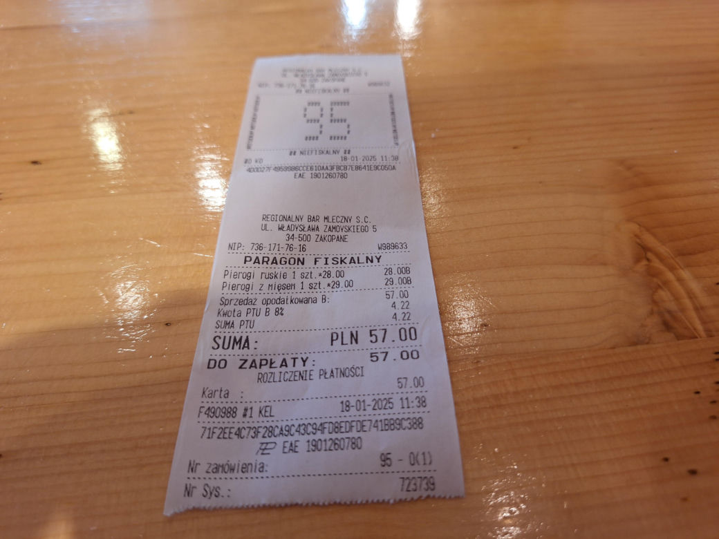 Bar mleczny w Zakopanem. Ceny mogą zaskoczyć 
