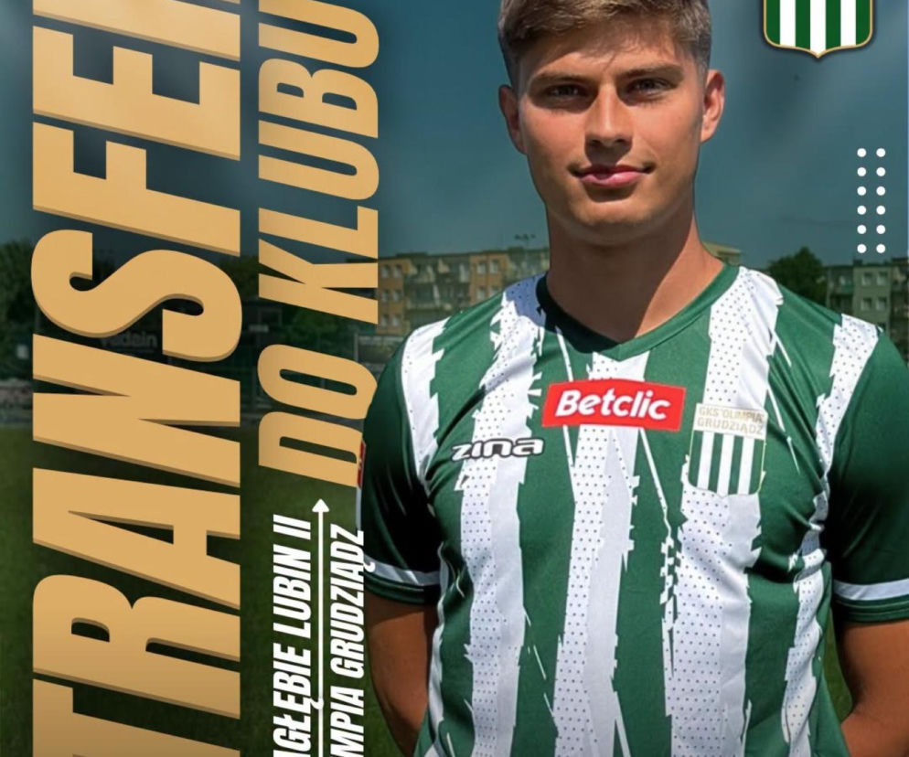 Olimpia Grudziądz ma nowego napastnika. Grał w Lidze Mistrzów 