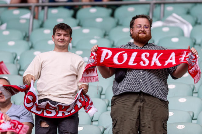 Polska - Ukraina. Tłumy kibiców na trybunach. Znajdź się na zdjęciu!