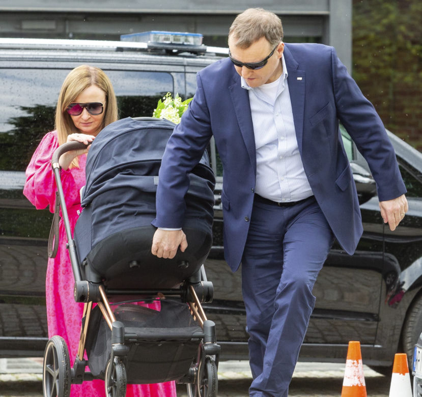 Jacek Kurski z żoną. Zabrali Anię na święto kina