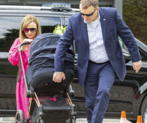 Jacek Kurski z żoną. Zabrali Anię na święto kina