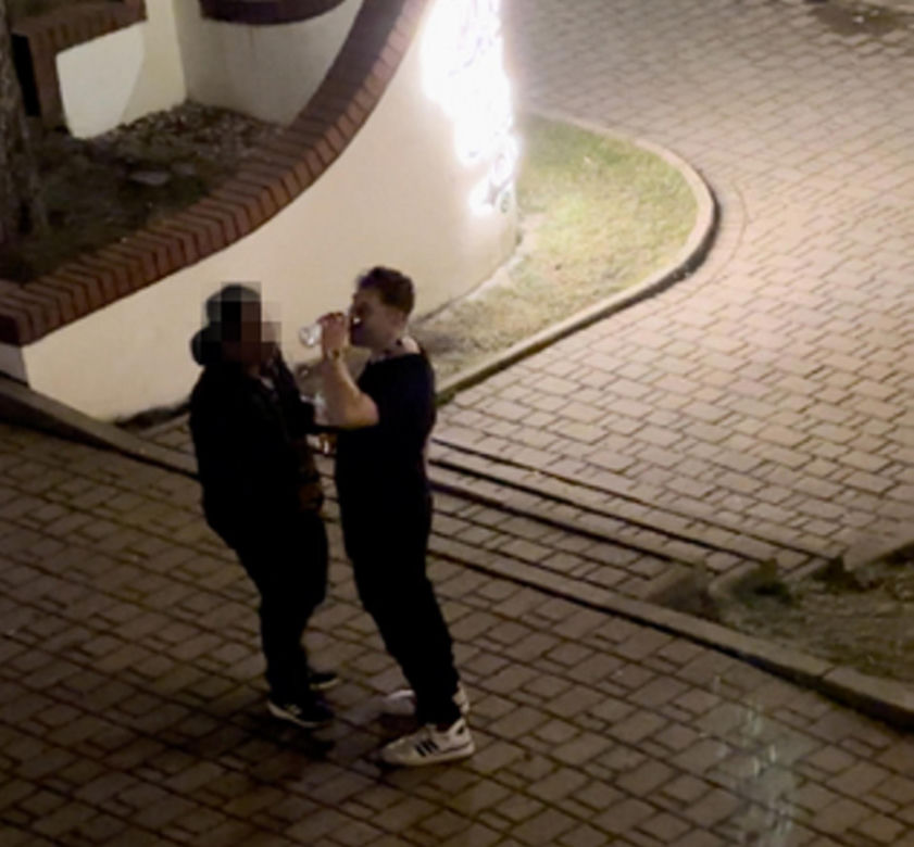 Daniel Martyniuk skuty w kajdanki i wyprowadzony z hotelu