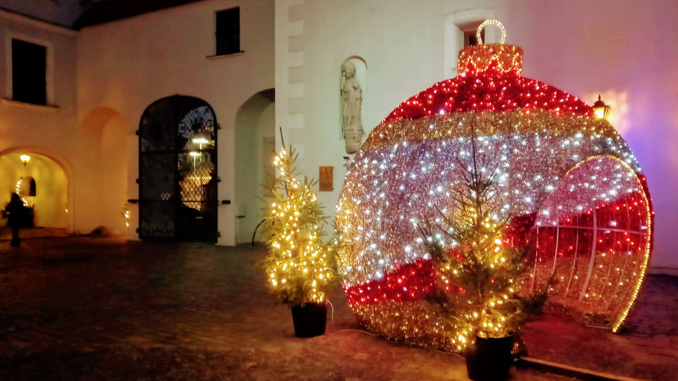 Iluminacje świąteczne w Szczecinie