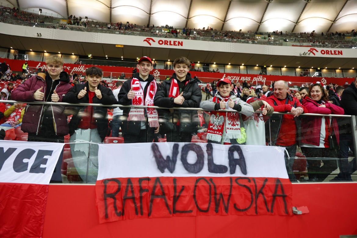 Kibice na meczu Polska - Estonia. Zdjęcia z trybun [21.03.2024]