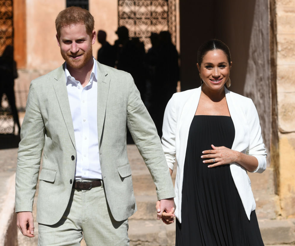Książę Harry i Meghan Markle w ciąży w 2019 roku