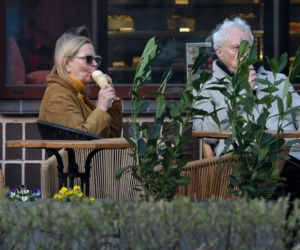 Barbara Bursztynowicz na słodkiej randce z mężem