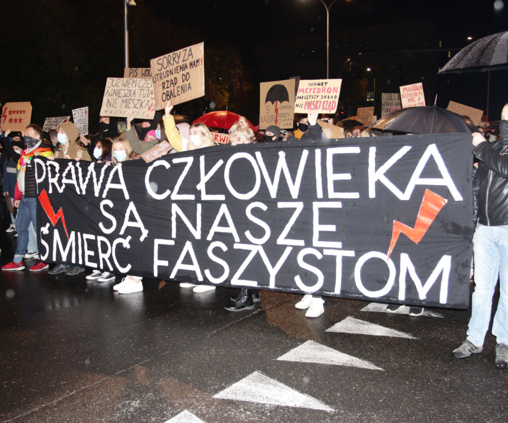 30 października - protesty w Kielcach