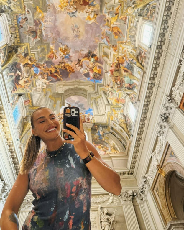 Sabalenka po koncercie wskoczyła do sauny