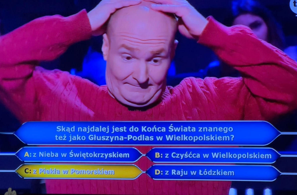 "Milionerzy": pytanie za MILION złotych!
